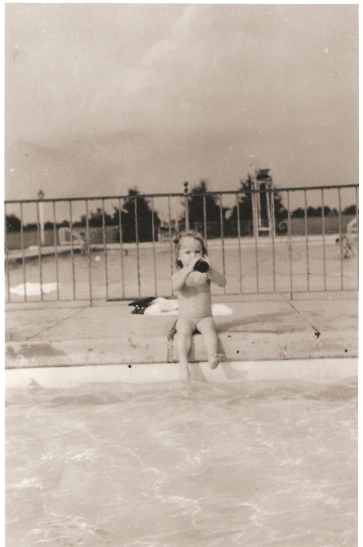 Old SwimTeam Photo girl